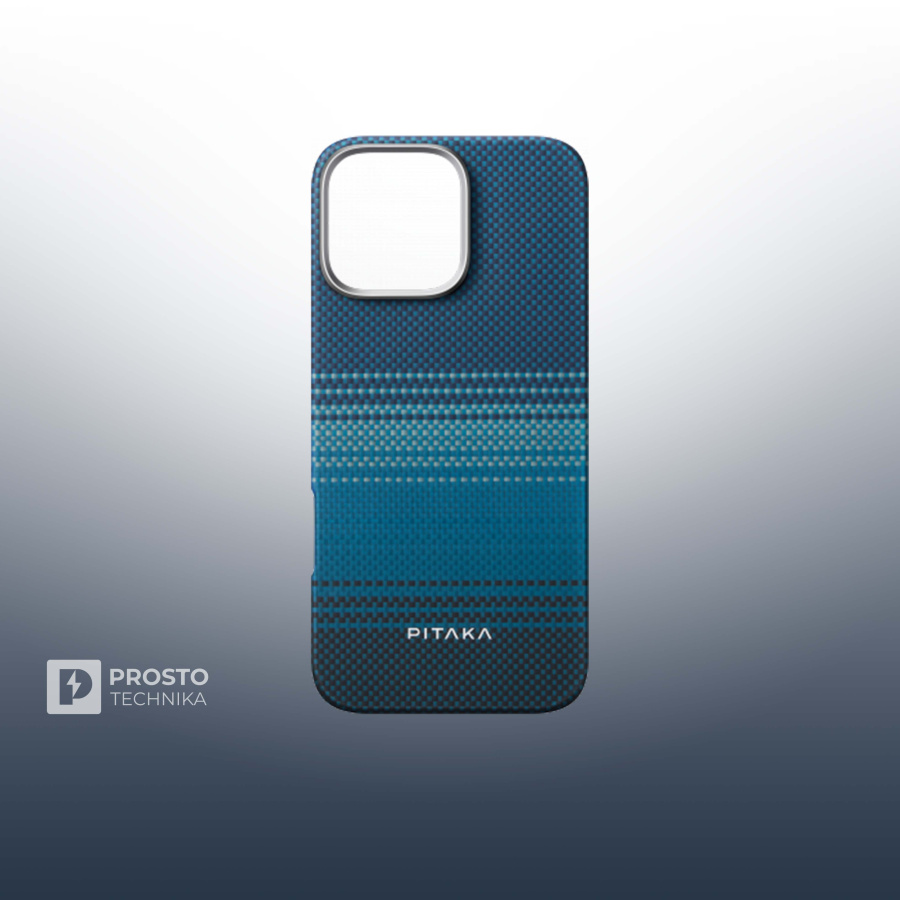 Чехол Pitaka Tactile Woven Ultra Slim Case For iPhone 16 Pro - Moonrise Чехол Pitaka Tactile Woven Ultra Slim Case For iPhone 16 Pro - Moonrise